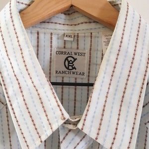 Men's Western Shirt XXL